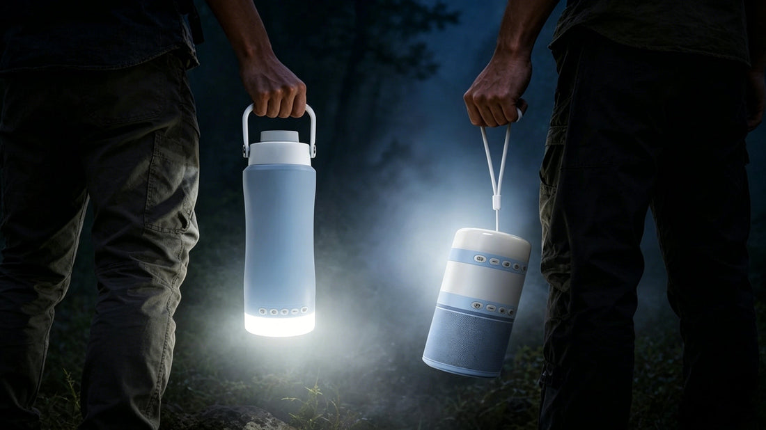 Why Every Camper Needs a Good Light (and a Good Drink)
