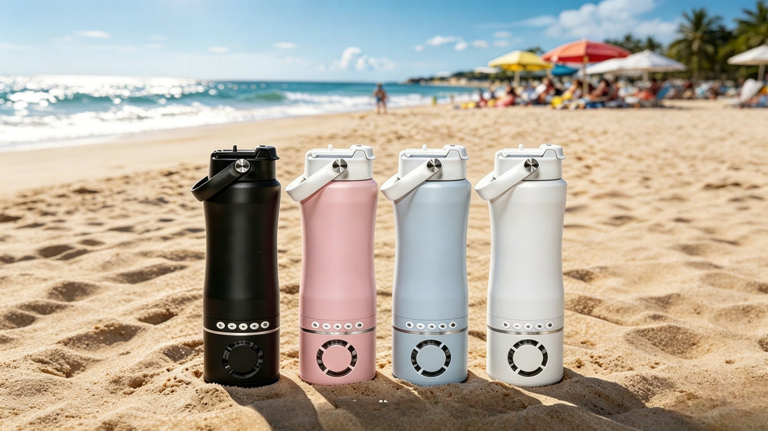 Meet the Bottle That Keeps You Cool Anywhere: Introducing Our New Fan Water Bottle