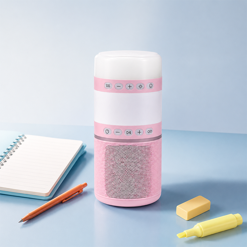 2-in-1 Bluetooth Speaker & LED Lantern -Music, Light