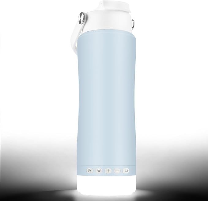2-in-1 Camping Lantern Water Bottle