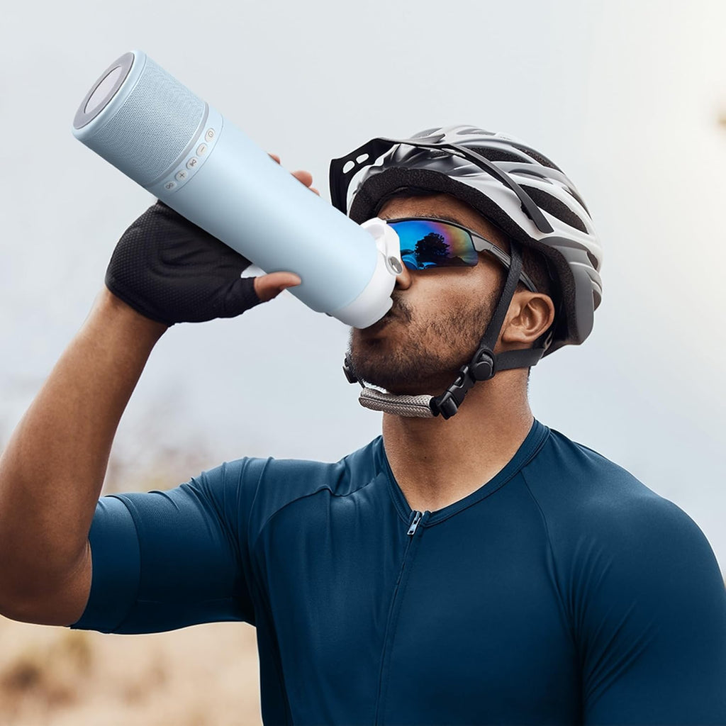 bluetooth speaker water bottle