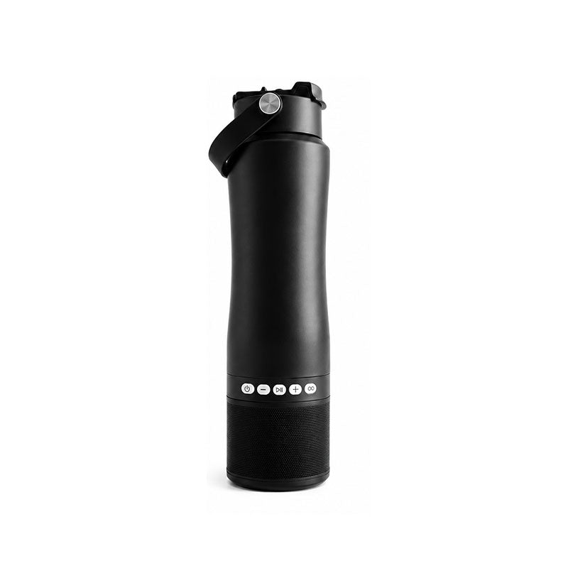 Water Bottle with Portable Bluetooth Speaker