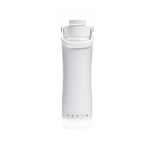 Water Bottle with Detachable LED Lantern – 18oz Insulated Camping Gear